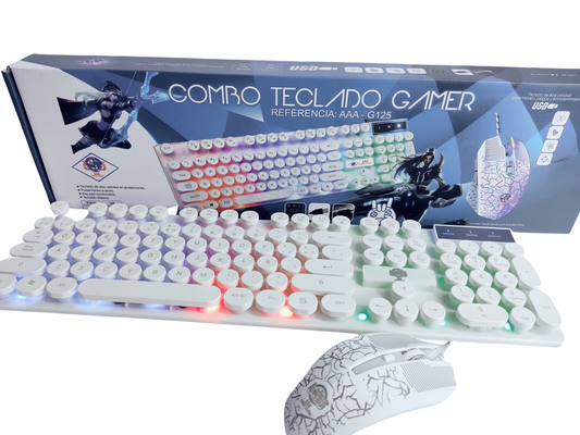 Combo Gamer retroiluminado teclado+mouse